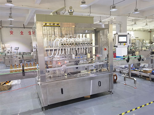 大型漱口水灌裝機
